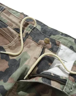 Denim Shorts|Shorts-Butter Goods Weathergear Denim Shorts, Woodland Camo