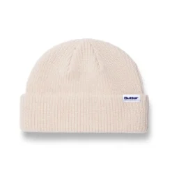 Hats|Beanies-Butter Goods Wharfie Beanie, Bone