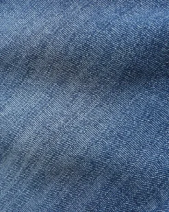 Denim Jeans|Pants-Butter Goods Wide Cut Denim Jeans, Vertical Stripe
