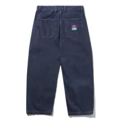 Denim Jeans|Pants-Butter Goods Work Pants, Distressed Tinted Indigo