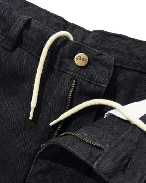 Denim Shorts|Shorts-Butter Goods Work Shorts, Black