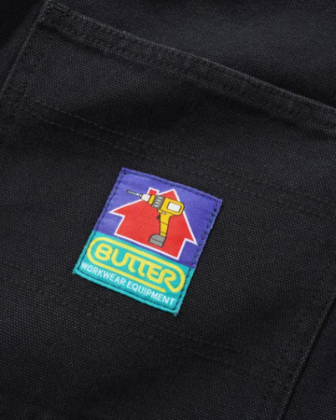 Denim Shorts|Shorts-Butter Goods Work Shorts, Black