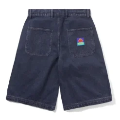 Denim Shorts|Shorts-Butter Goods Work Shorts, Distressed Tinted Indigo