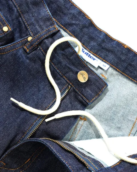 Denim Shorts|Shorts-Butter Goods Work Shorts, Selvedge Denim